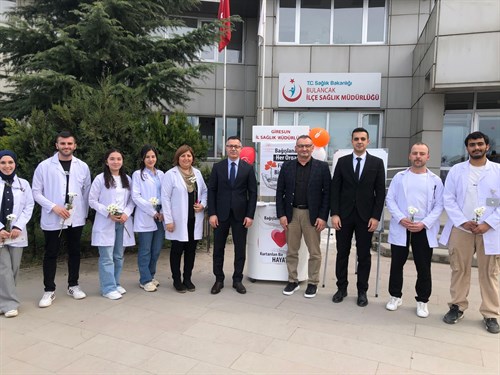 Kaymakamımız Sayın Ünal KOÇ 14 Mart Tıp Bayramı Vesilesiyle Sağlık Çalışanlarımızı Ziyaret Etti